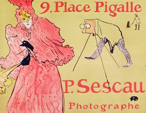 P. Sescau Fotograaf (poster), 1894